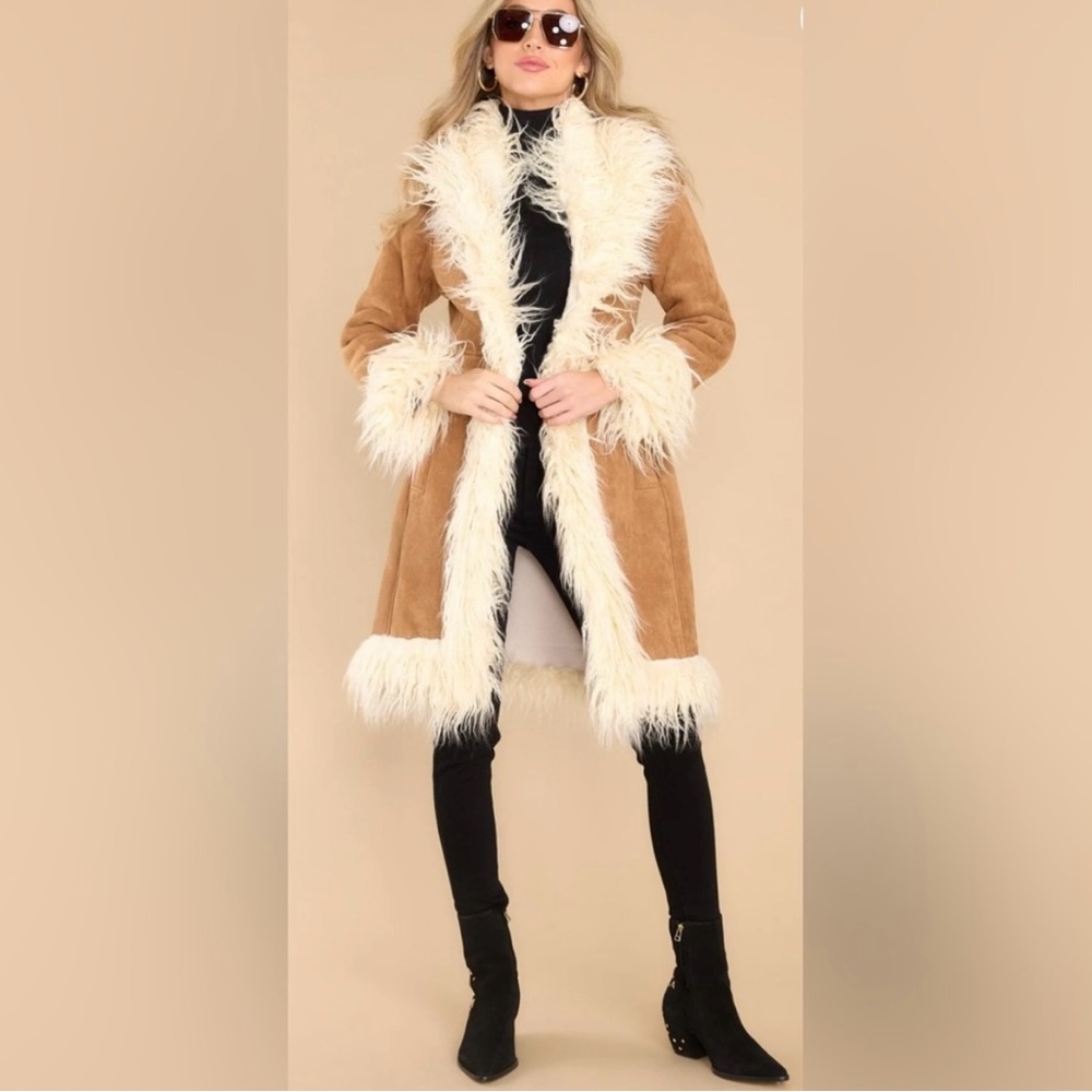 BLANKNYC Brown Coat